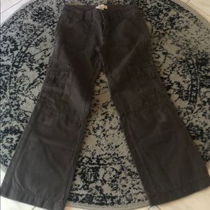 Boot cut utility pants
